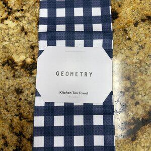 Geometry Kitchen TealTowel